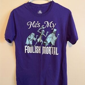 Disney Purple 'Foolish Mortal' Men's T-Shirt